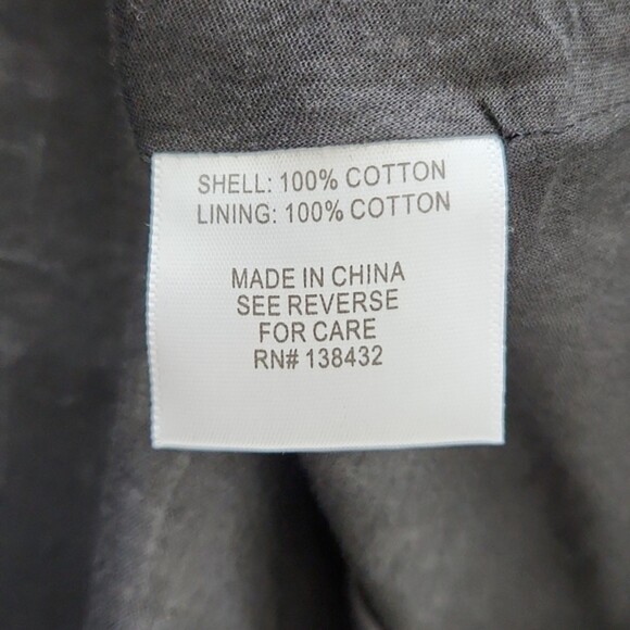 Modcloth Community Brunch Button Front Shirt Dress, Black, Size 4X - Picture 10 of 10